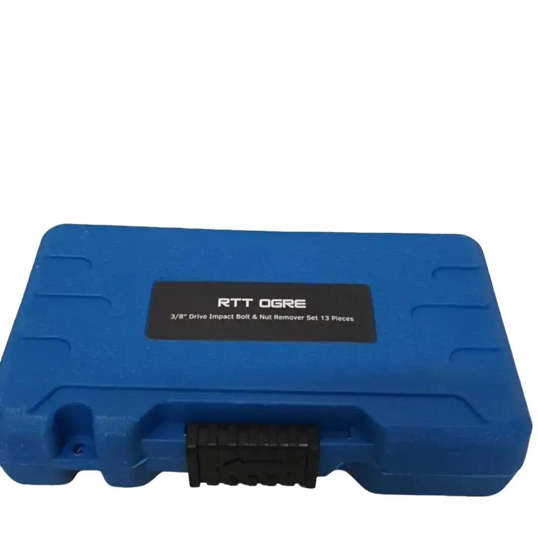 13 Piece Extraction Socket, Impact Bolt Nut Remover, Bolt Extractor Tool with Storage Case Nut Extractor and Bolt Extractor Socket Set