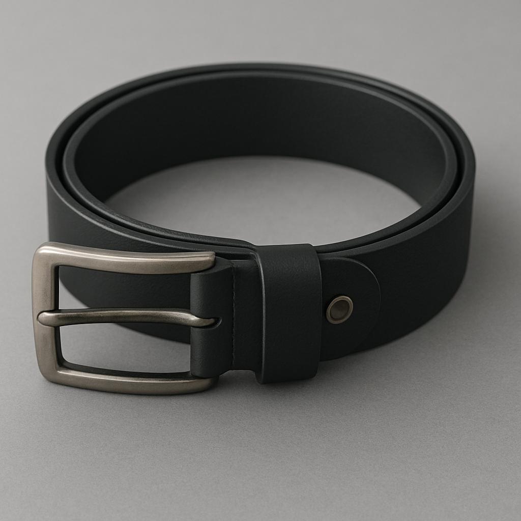 Adjustable Men's Leather Belt – Strong, Stylish & Long-Lasting