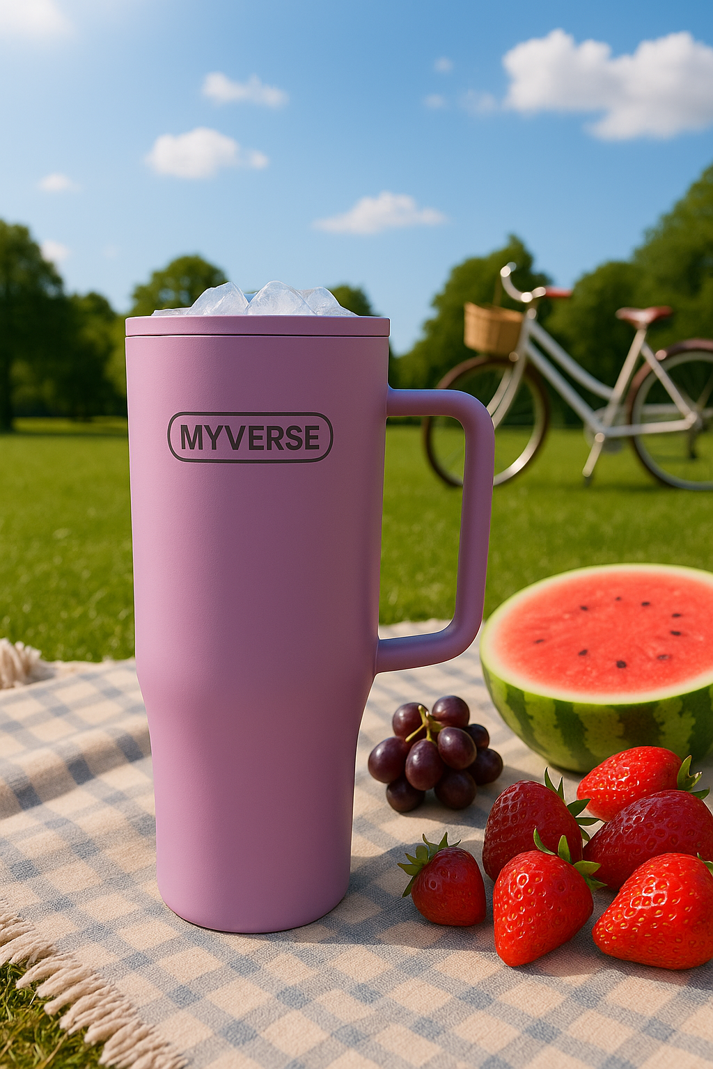 40oz Insulated Tumbler with Handle