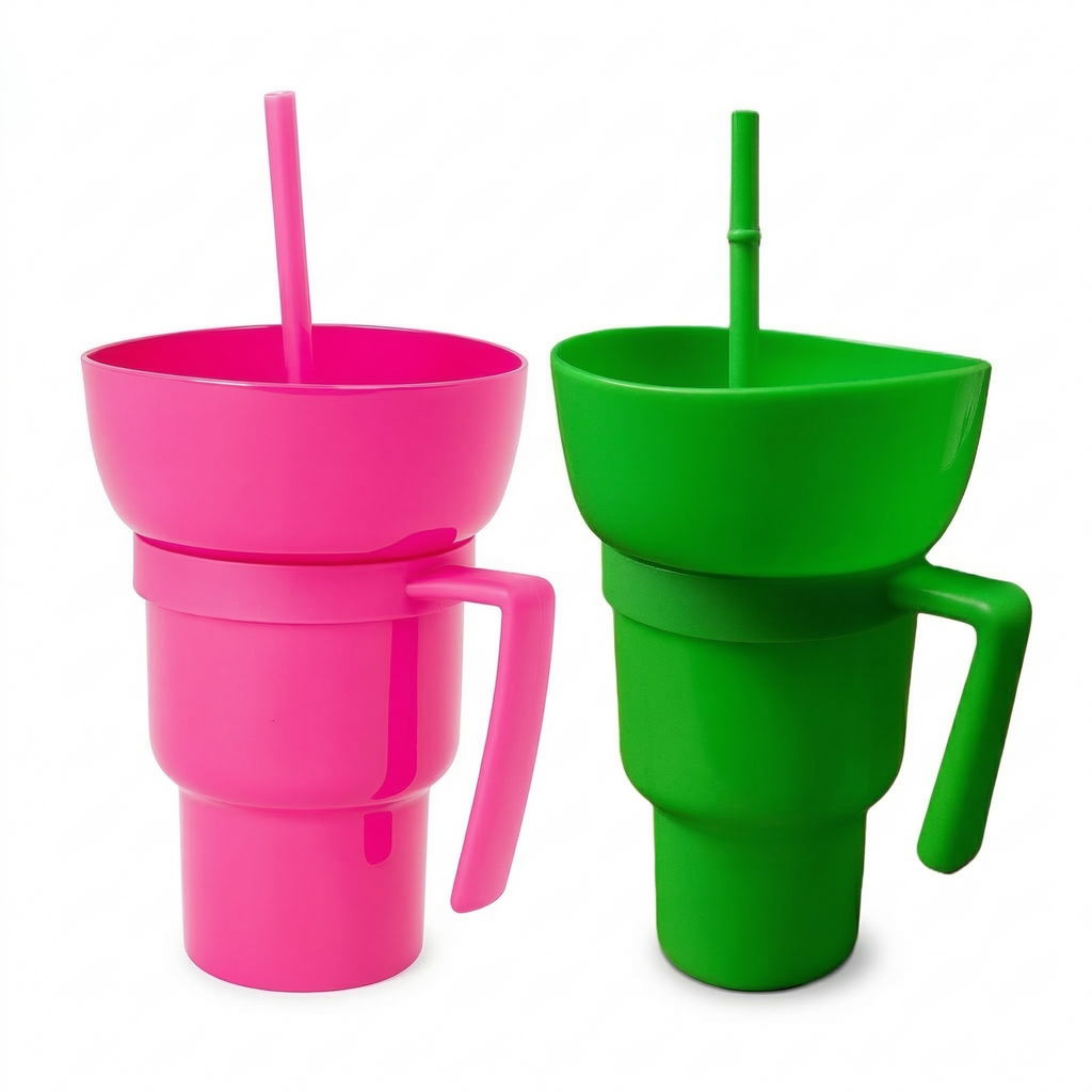 32oz Stadium Tumbler with Snack Cup