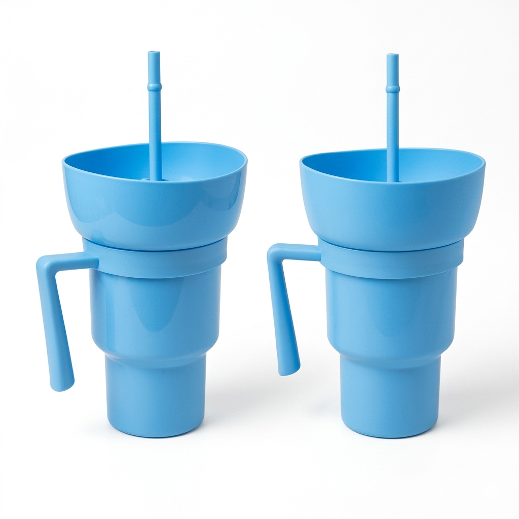 32oz Stadium Tumbler with Snack Cup