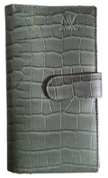 Women's Crocodile Texture Wallet — Green