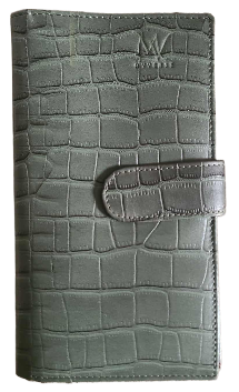 Women's Crocodile Texture Wallet — Green