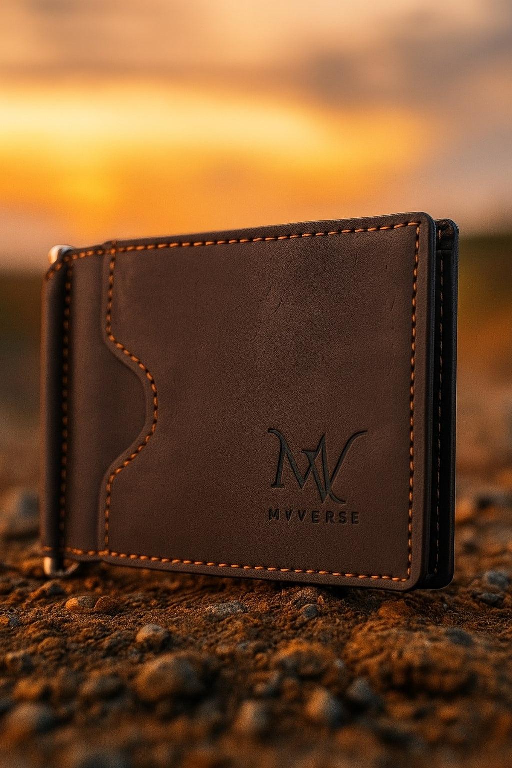 Men's Slim Wallet with Cash Pocket