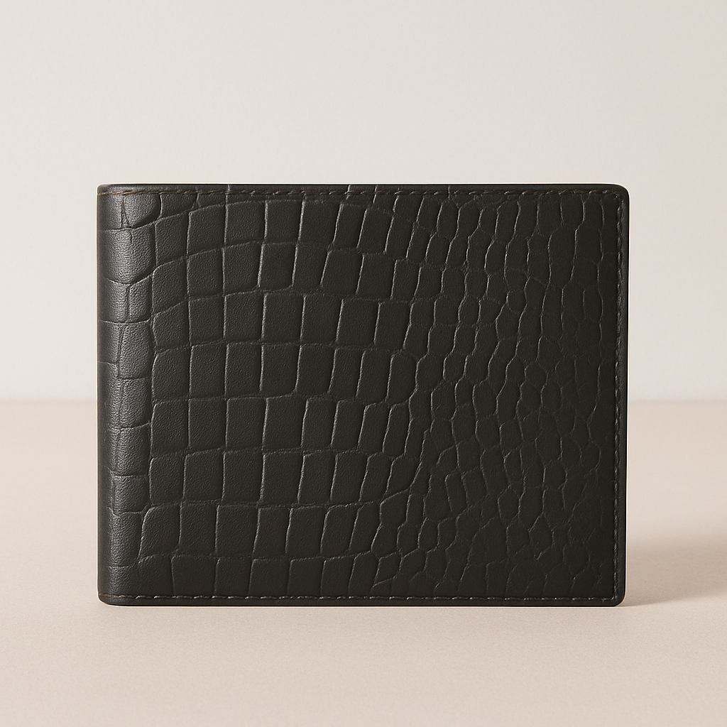 Men's Slim Wallet with Cash Pocket