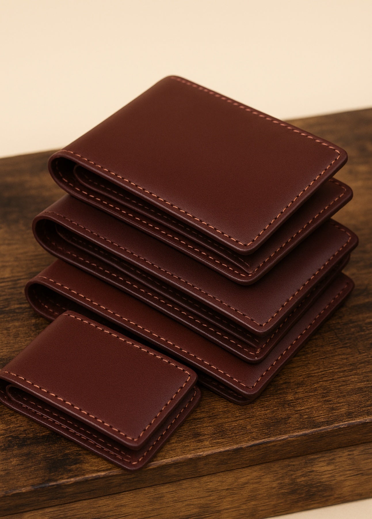 Men's Slim Wallet with Cash Pocket