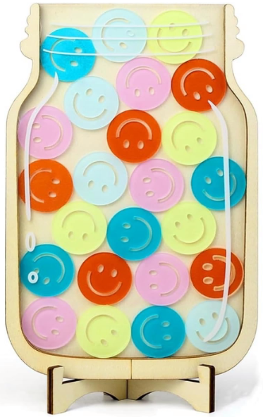 MYVERSE Magnetic Reward Chart Smiley 1 design