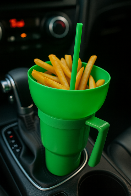 2-in-1 Stadium Snack and Drink Cup 32 Oz