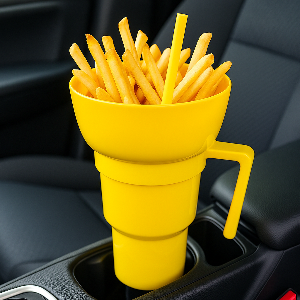 32oz Stadium Tumbler with Snack Cup