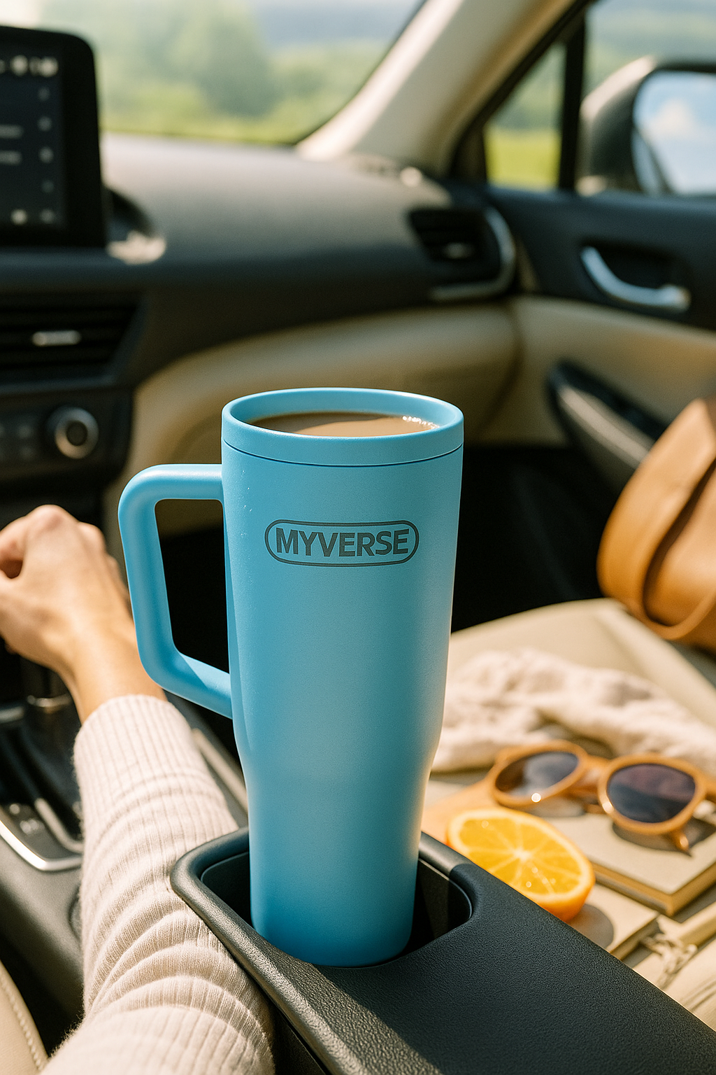 40oz Insulated Tumbler — Blue