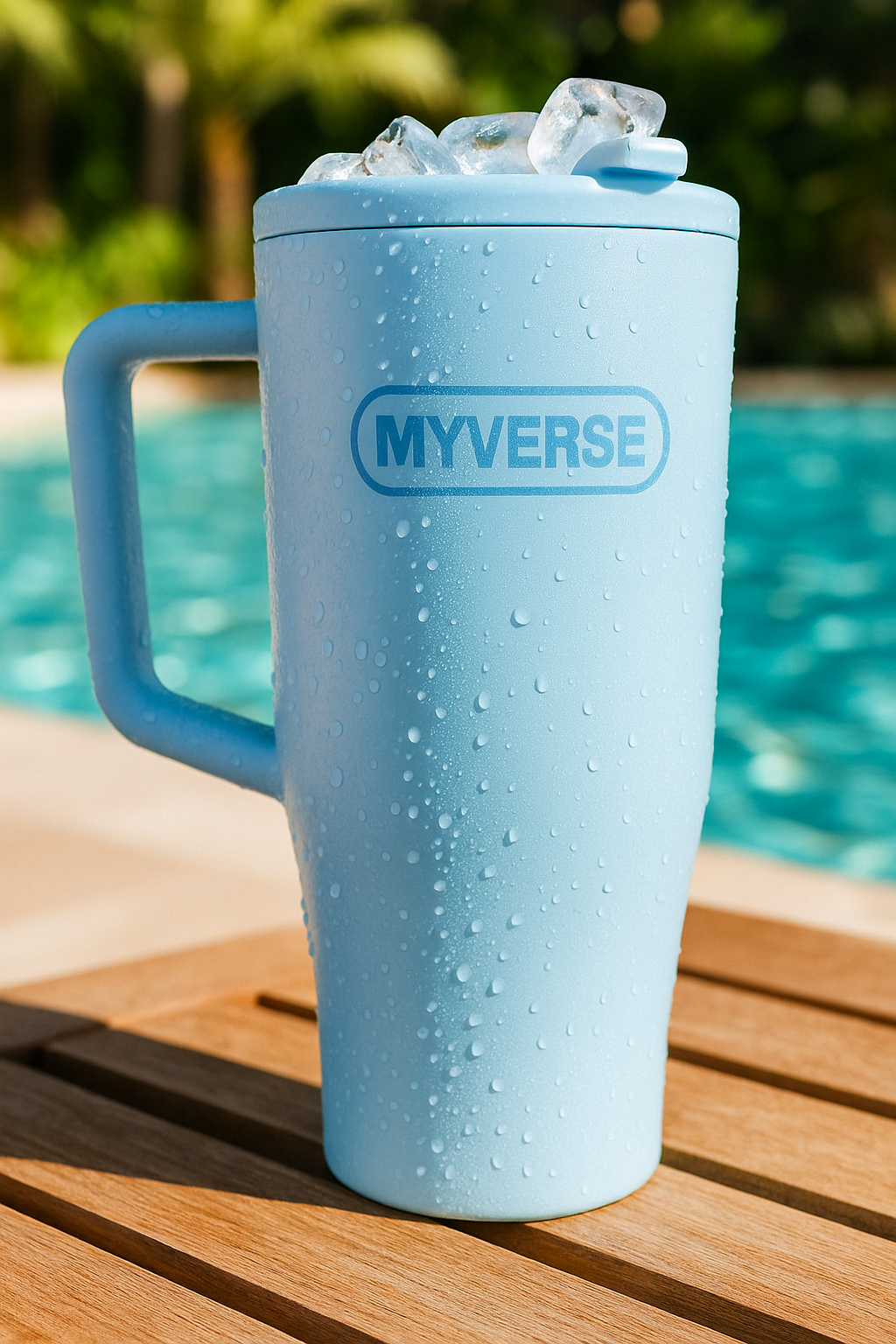 40oz Insulated Tumbler — Blue