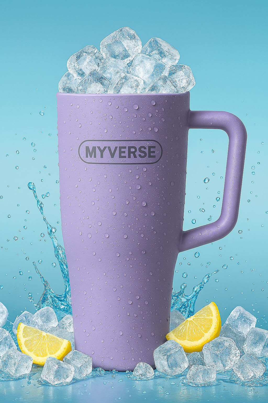 40oz Insulated Tumbler — Purple