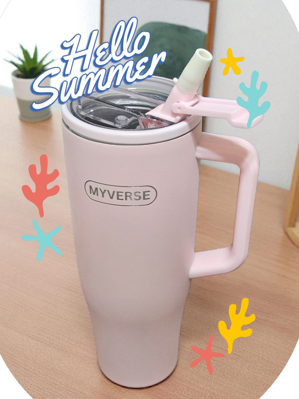 40oz Insulated Tumbler with Handle