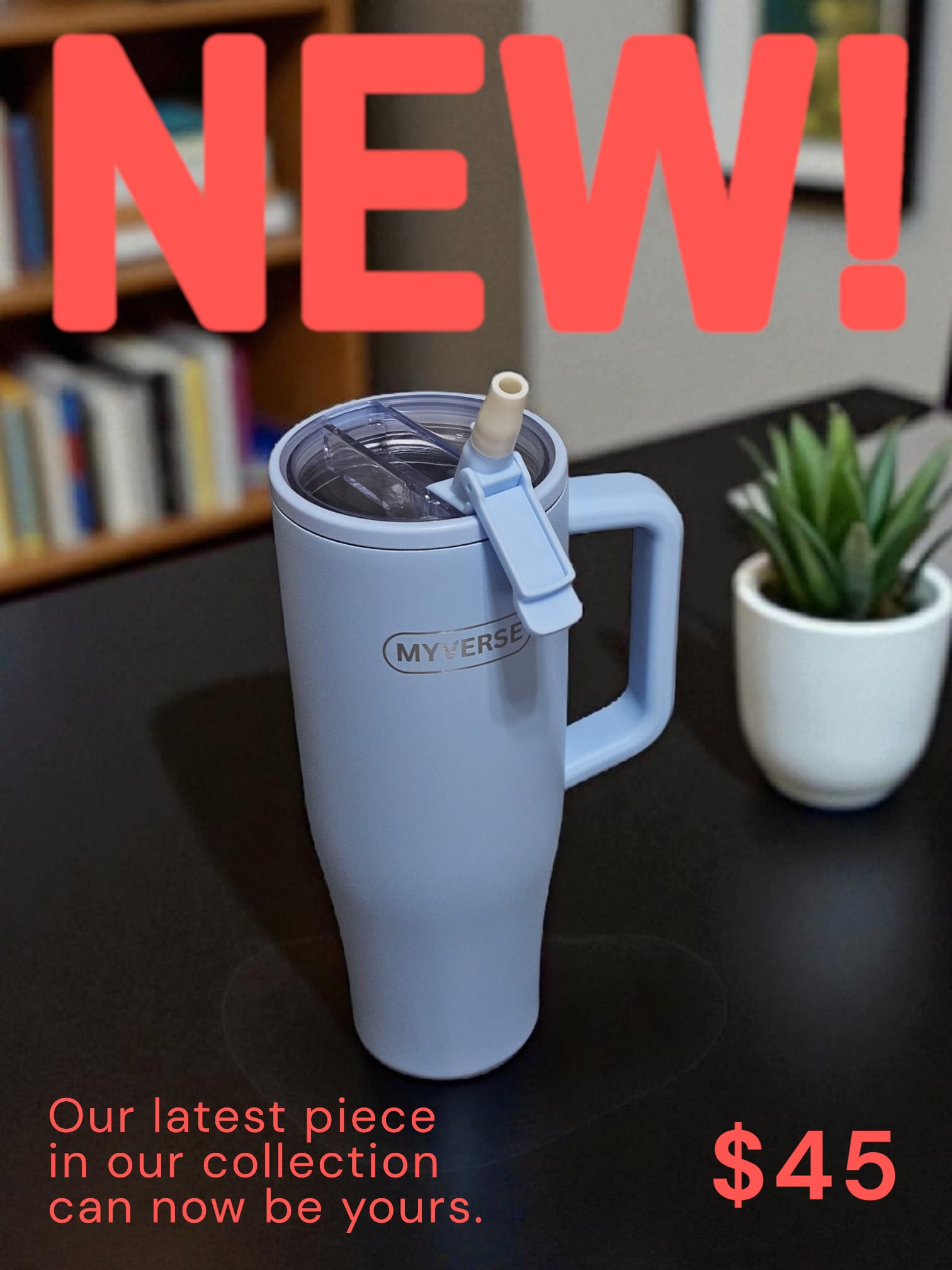 40oz Insulated Tumbler with Handle