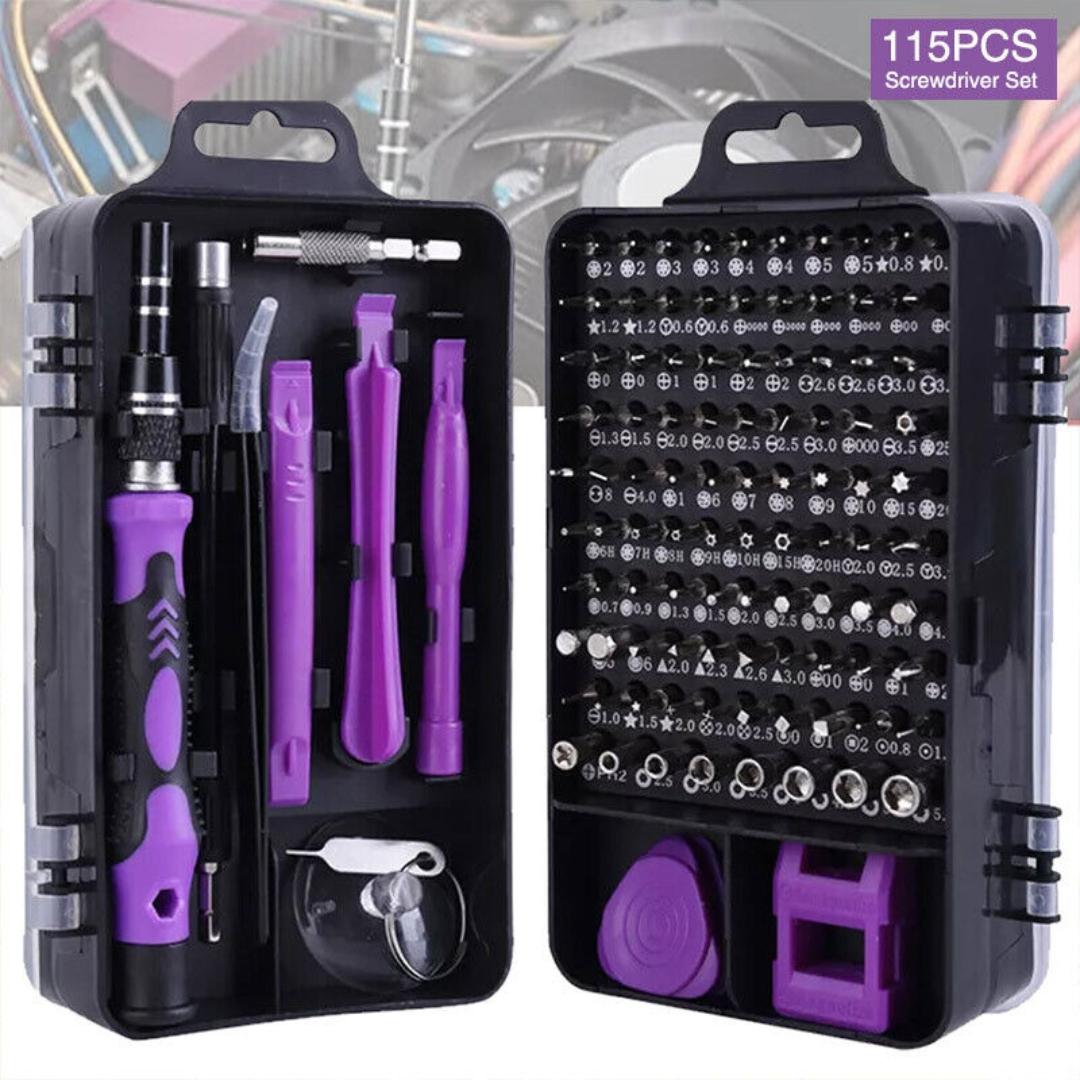 115-Piece Precision Screwdriver Kit