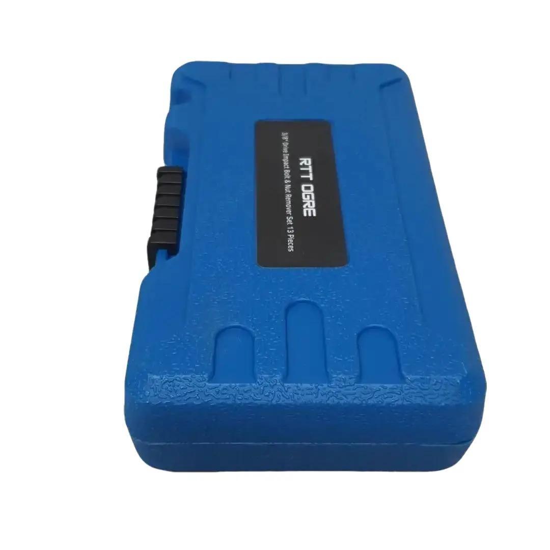 13 Piece Extraction Socket, Impact Bolt Nut Remover, Bolt Extractor Tool with Storage Case Nut Extractor and Bolt Extractor Socket Set