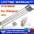 W10780048 Washer Suspension Rod Kit for Whirlpool Kenmore