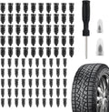 100Pcs Tire Repair Rubber Nails Puncture Screws Kit